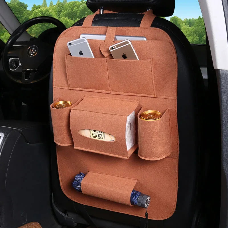 New Car Seat Storage Bag Hanging Bags Seat Back Bag Product Multifunction Vehicle Storage Storage Box