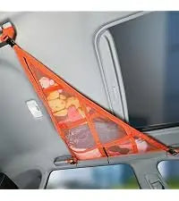 Extra Large Car Ceiling Cargo Net 43.3x27.5in, SUV Van Truck Roof Storage Organizer, Overhead Mesh Holder for Travel