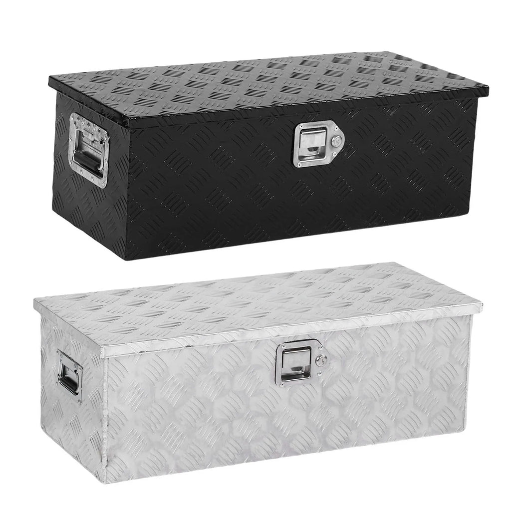 64L Heavy Duty Aluminum Truck Bed Tool Box - Waterproof, Powder Coated, Lockable