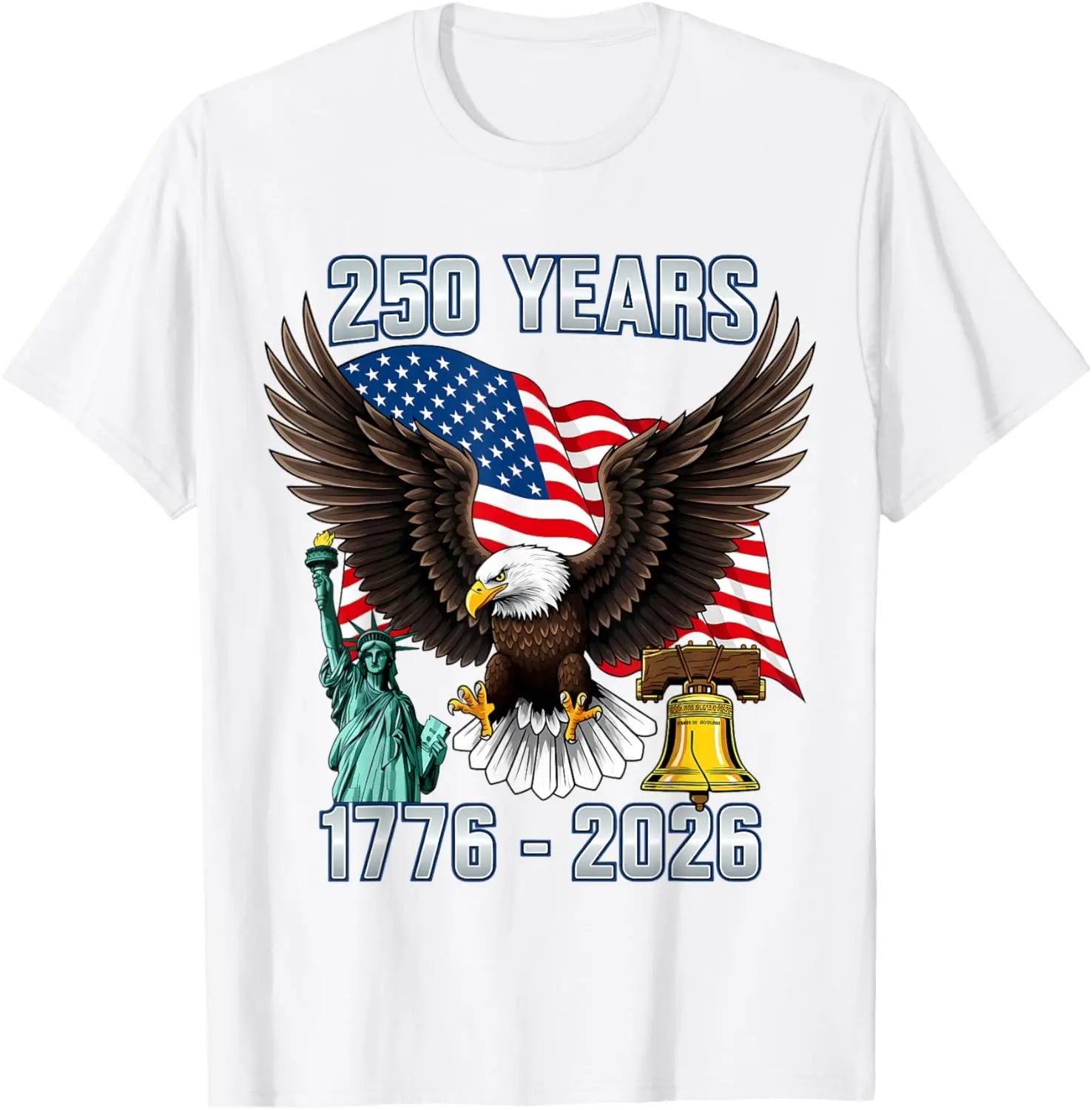 250th Anniversary USA 250 Year America Patriotic 4th of July T-Shirt