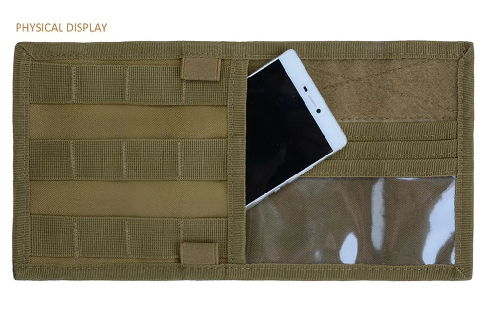 Car Sun Visor Organizer Universal Car Sunshade Storage Clip for Car Accessories Storage Holder Molle Hunting Gears Bag