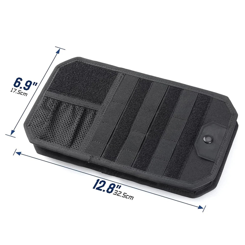 Car Sun Visor Organizer Universal Car Sunshade Storage Clip for Car Accessories Storage Holder Molle Hunting Gears Bag