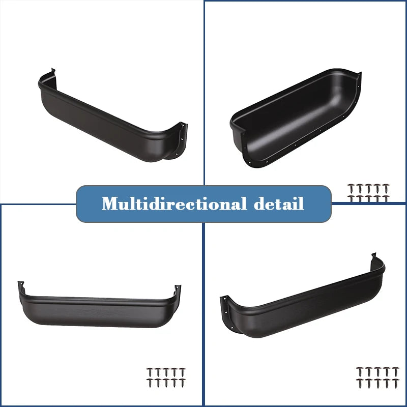 Car Door Handle Storage Box Van Camper RV Door Storage Box Door Panel Tray Armrest Organizer Storage Shelf Car Accessories