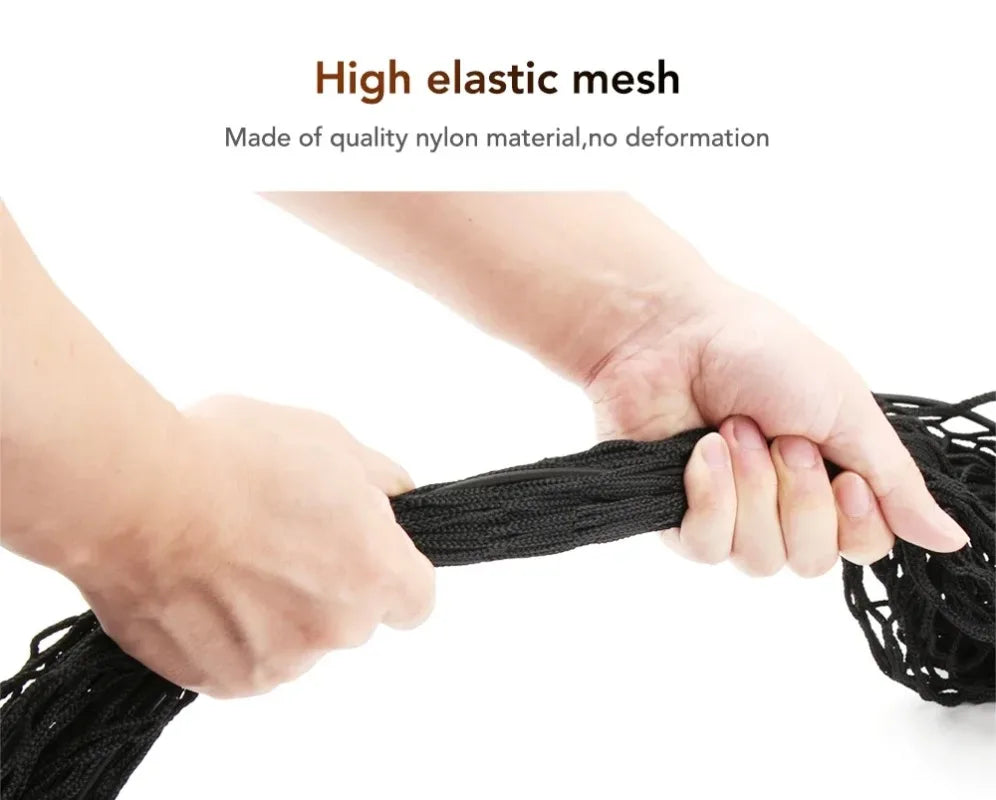 Nylon Car Rear Cargo Net Trunk Storage Organizer - Durable Net for Vehicle Trunk Organization