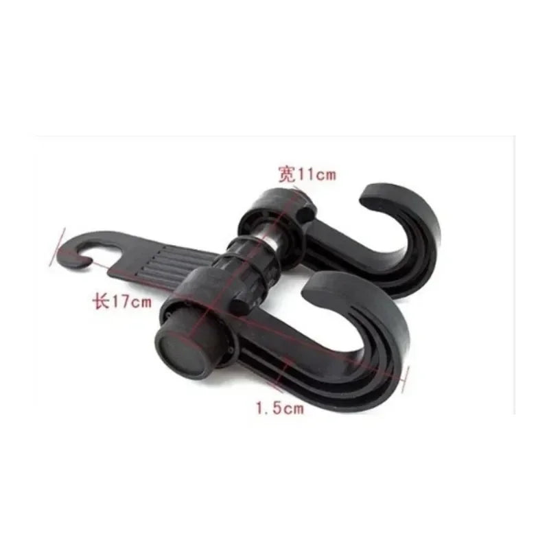 Car Seat Back Storage Hooks – Universal Hanger Bag Holder (2-Pack)