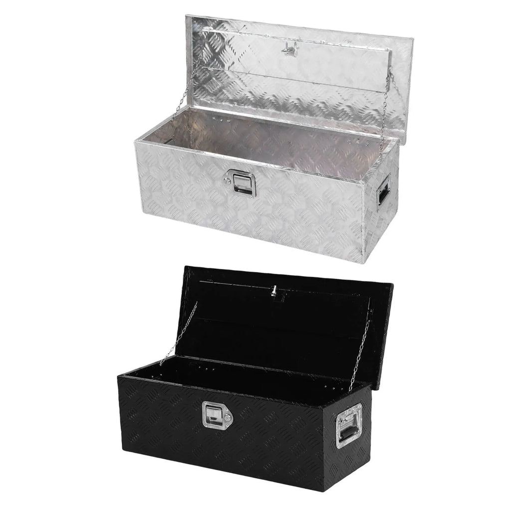 64L Heavy Duty Aluminum Truck Bed Tool Box - Waterproof, Powder Coated, Lockable