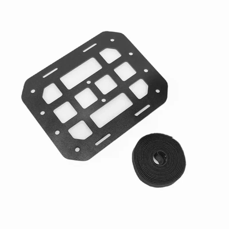 Car Seat Back Tactical Molle Panel Multifunctional Adjustable Seat Mesh Storage Organizer Tactical Vehicle Storage Hanging Plate