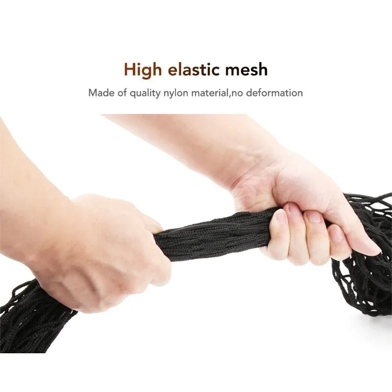 Nylon Car Rear Cargo Net Trunk Storage Organizer - Durable Net for Vehicle Trunk Organization