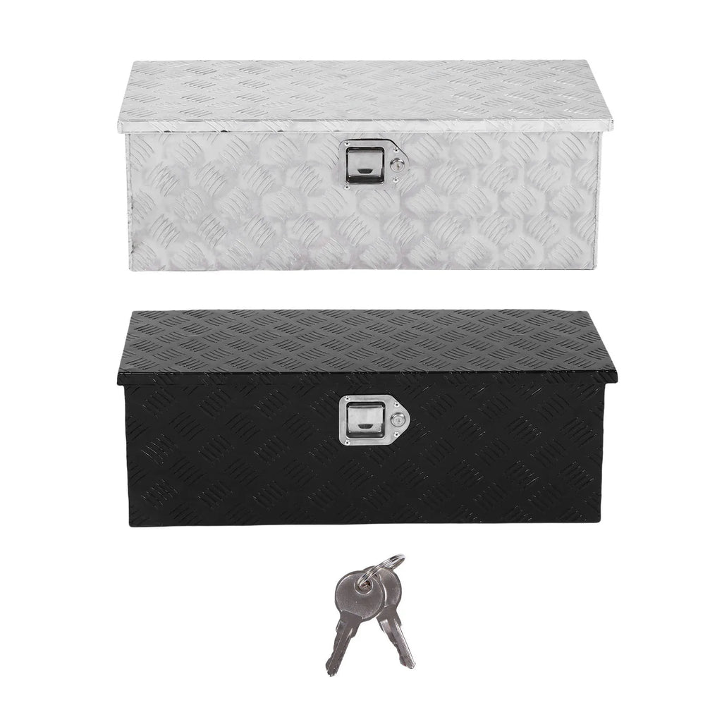 64L Heavy Duty Aluminum Truck Bed Tool Box - Waterproof, Powder Coated, Lockable