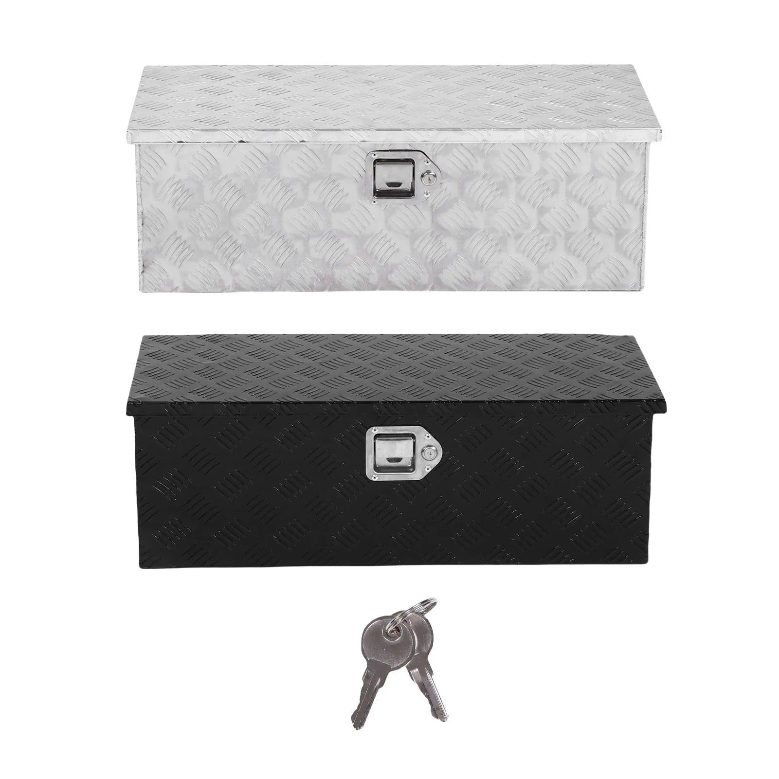 64L Heavy Duty Aluminum Truck Bed Tool Box - Waterproof, Powder Coated, Lockable