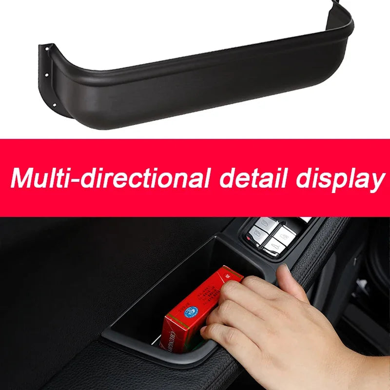 Car Door Handle Storage Box Van Camper RV Door Storage Box Door Panel Tray Armrest Organizer Storage Shelf Car Accessories