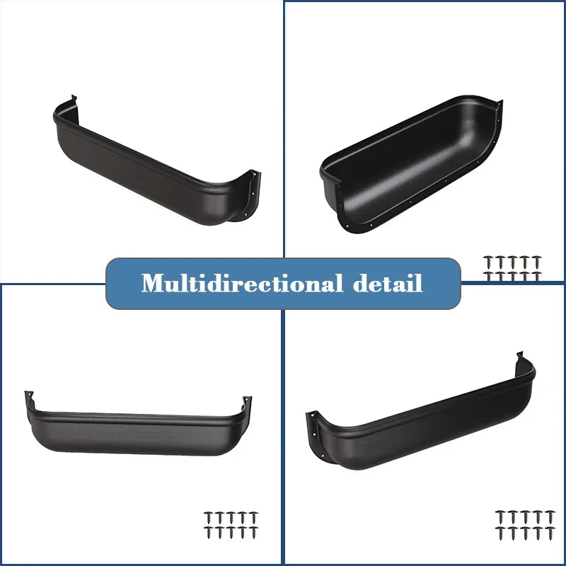 Car Door Handle Storage Box Van Camper RV Door Storage Box Door Panel Tray Armrest Organizer Storage Shelf Car Accessories