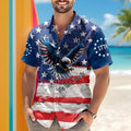 New 250th Anniversary America Hawaiian Shirt 250 Years USA Independence Day Shirt 1776-2026 Clothing 4th Of July Patriotic Gift