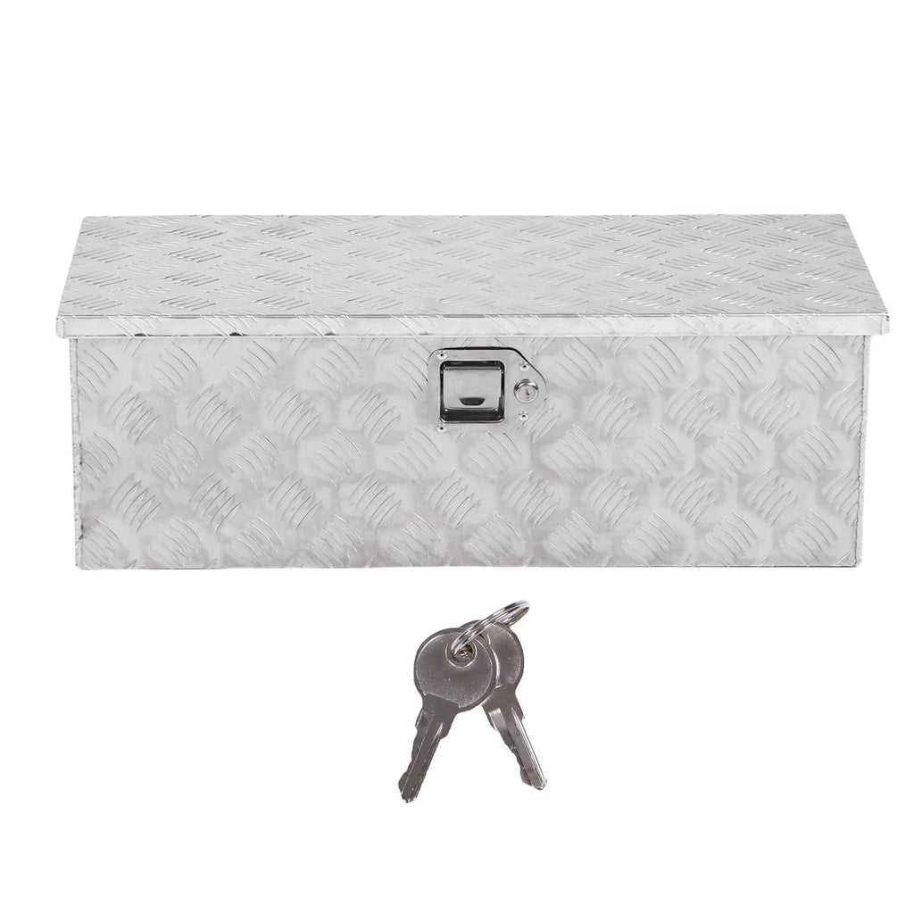 64L Heavy Duty Aluminum Truck Bed Tool Box - Waterproof, Powder Coated, Lockable
