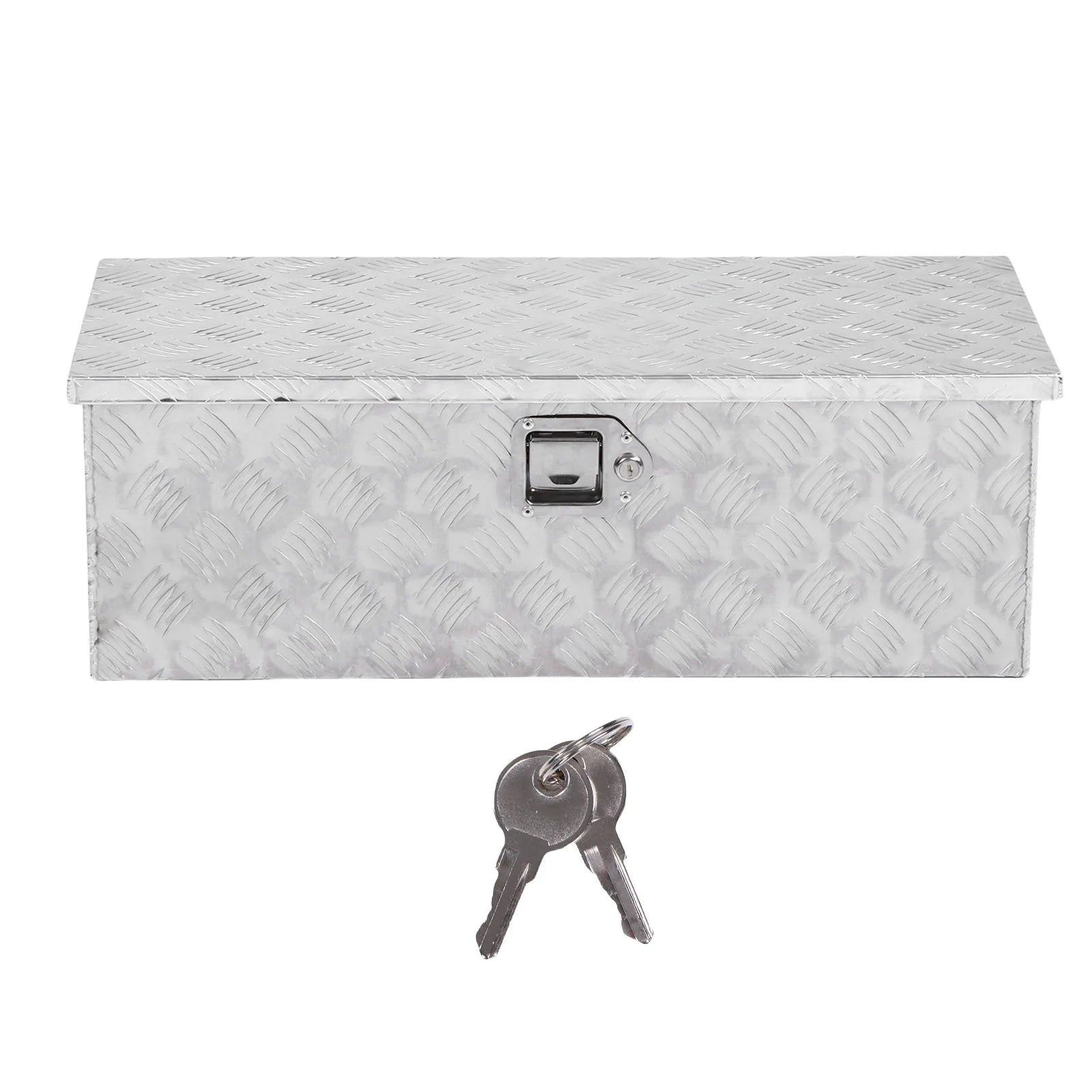 64L Heavy Duty Aluminum Truck Bed Tool Box - Waterproof, Powder Coated, Lockable